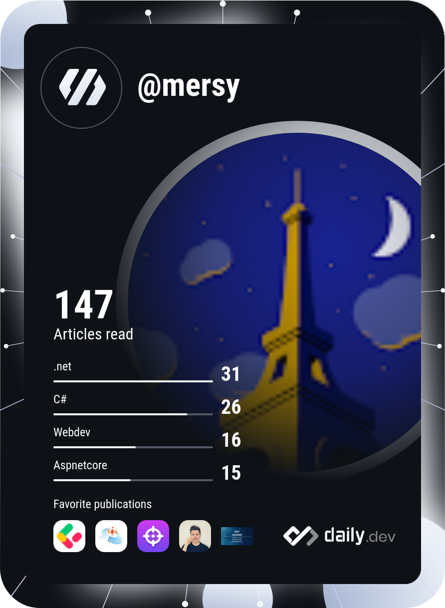 MerSy's Dev Card