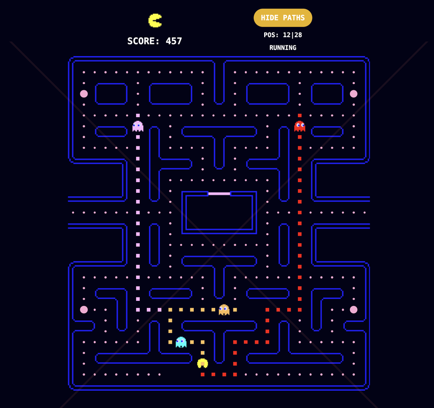 Pathfinding algorithm preview