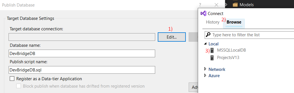 Publishing database