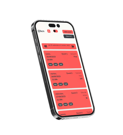 Event Agenda App