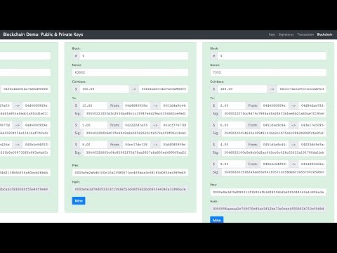 Blockchain 101 - Demo