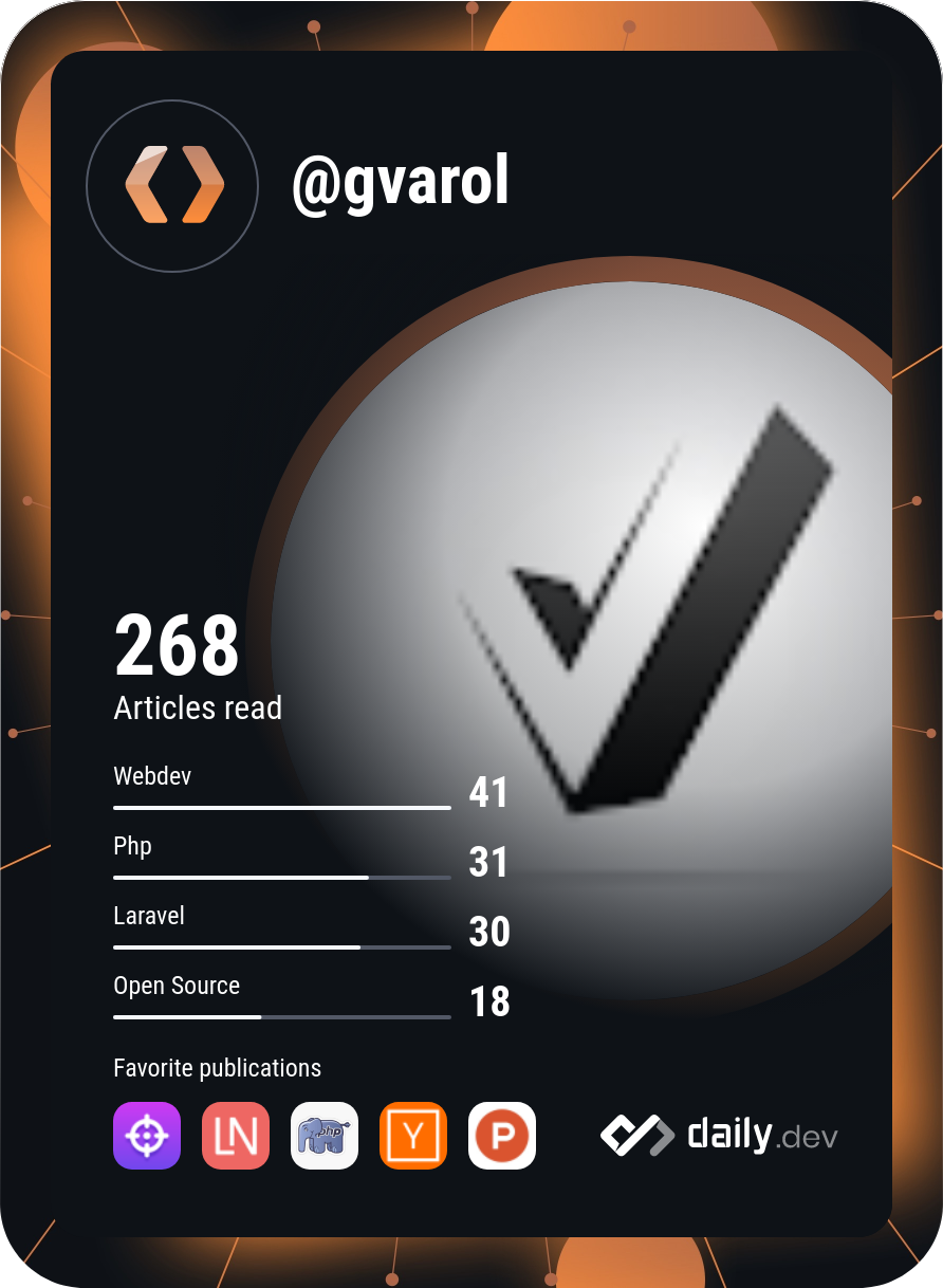 Güler Varol's Dev Card