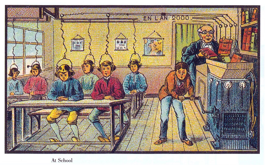 School in the year 2000