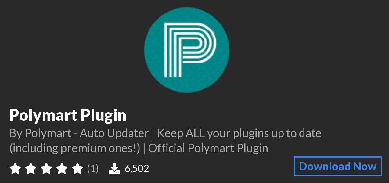 Download Polymart Plugin on Polymart