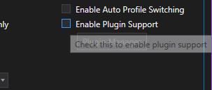 Disable 'Plugin Support' in VoiceAttack Options