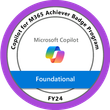 Copilot for M365 Achiever Badge - Foundational