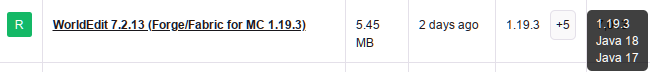 worldedit 7.2.13 is 1.19.3