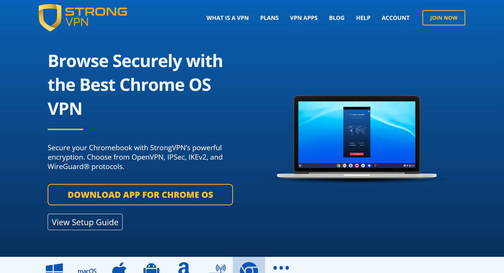 StrongVPN Chrome翻墙