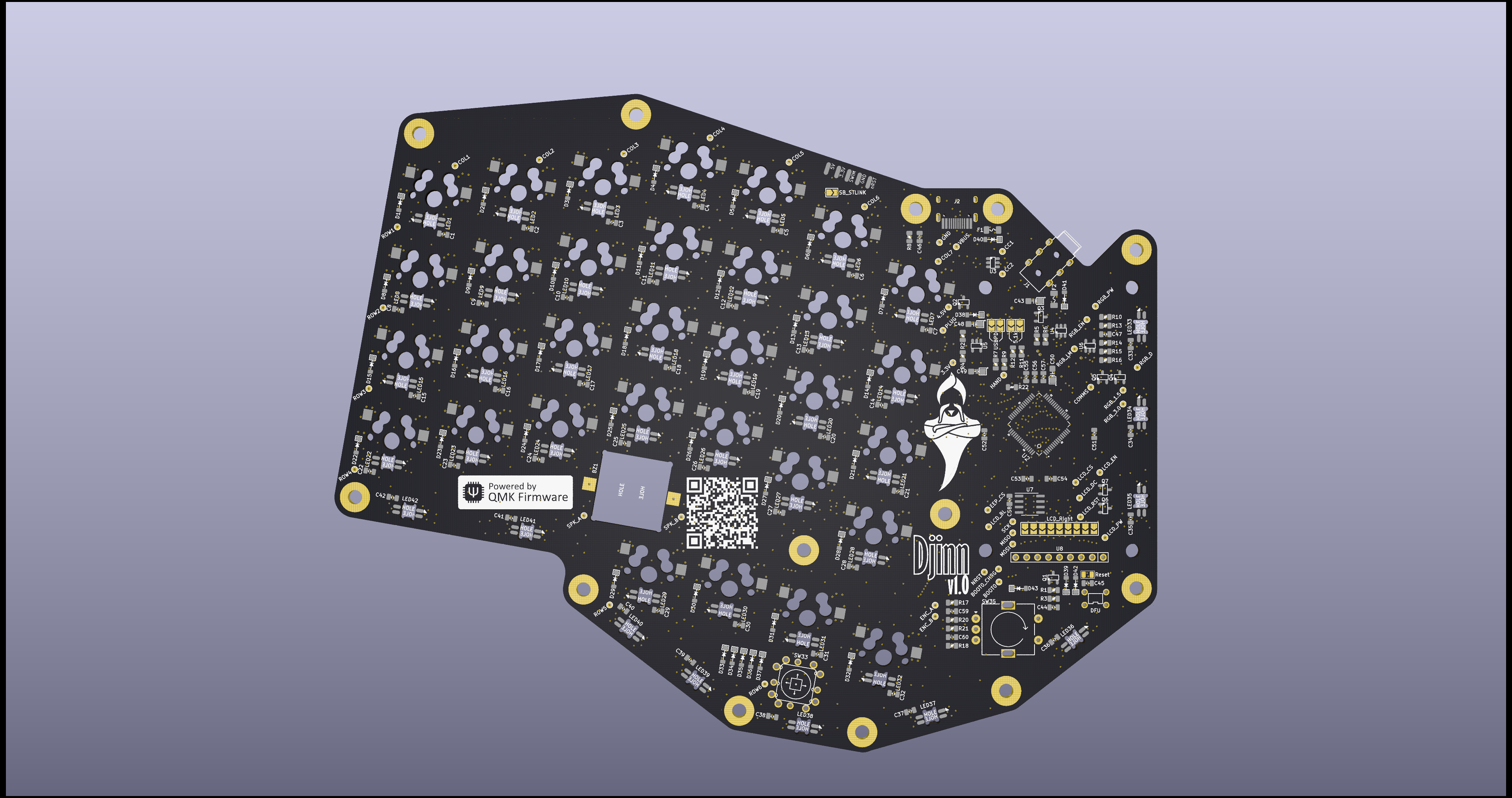 Djinn Rev1 PCB