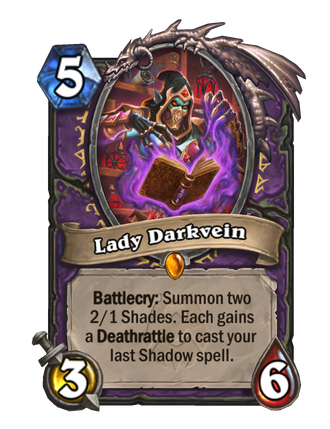 Lady Darkvein Card