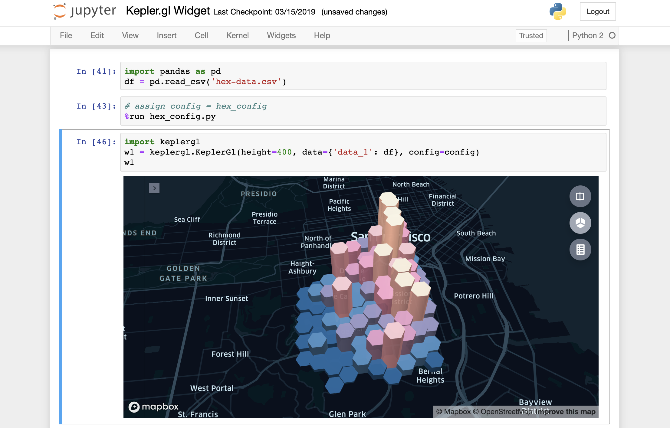 Load map with data and config