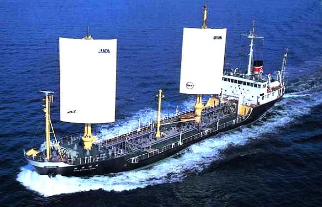 sails cargo ship jamda shin aitoku wind energy research