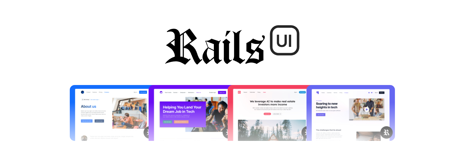 Rails UI Docs