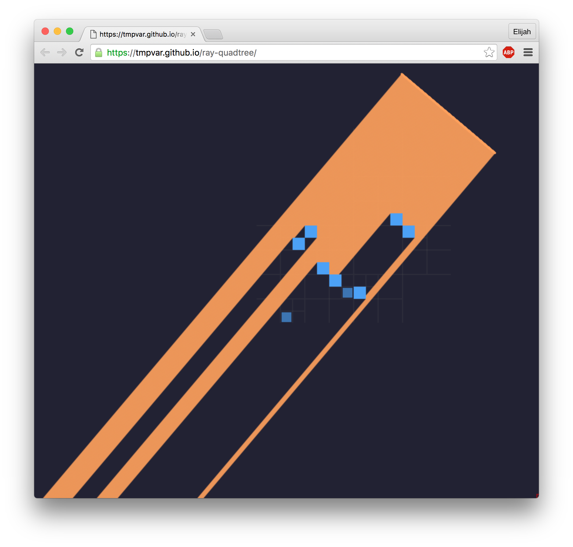GitHub - tmpvar/ray-quadtree: ray - quadtree intersection + traversal ...