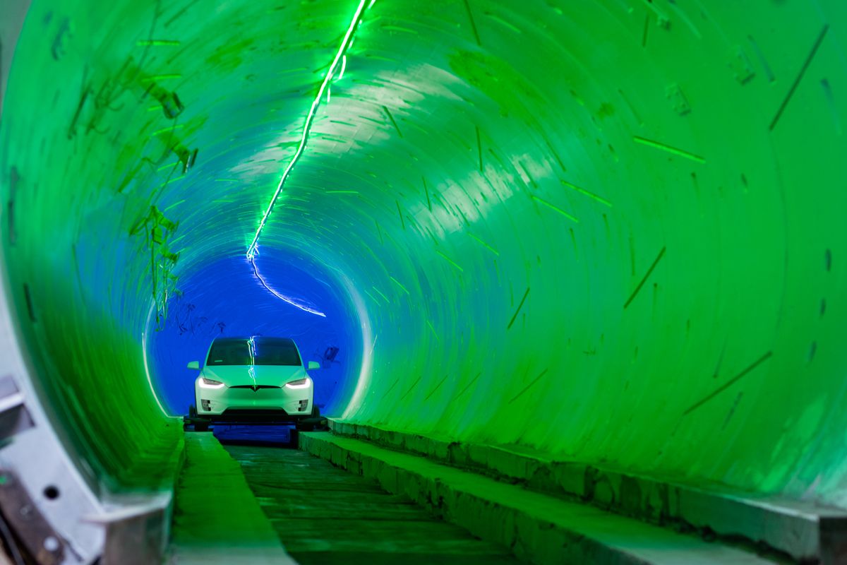 photo of a tunnel