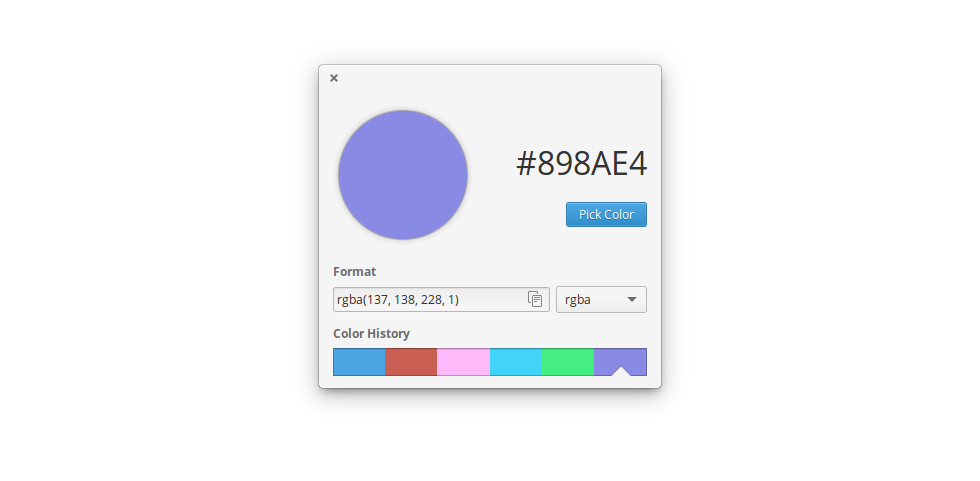 ColorPicker Screenshot