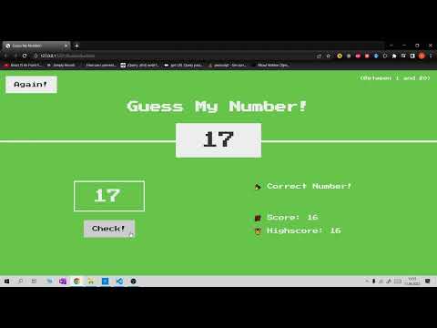 # guessMyNumberGame