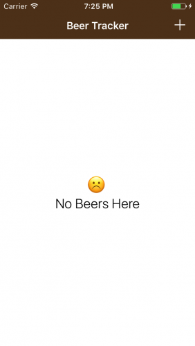 Beer Tracker iOS