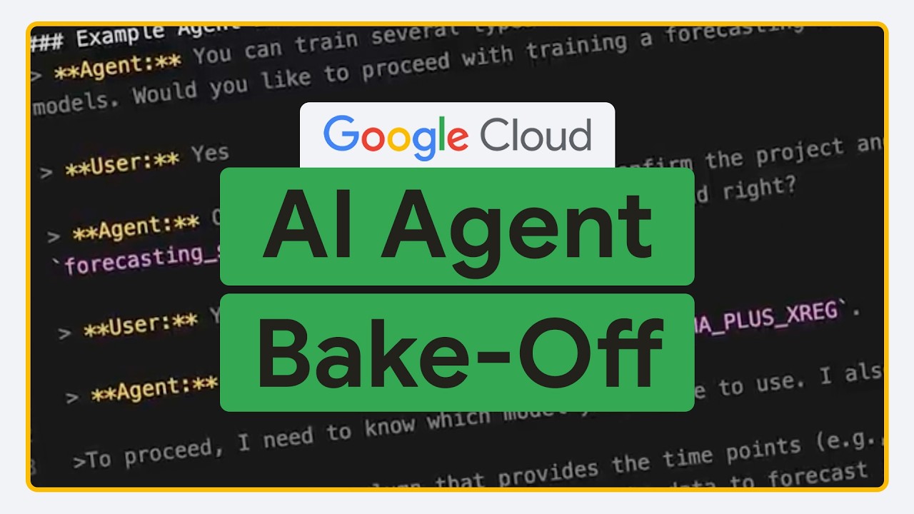 Google Cloud AI Agent Bake-Off