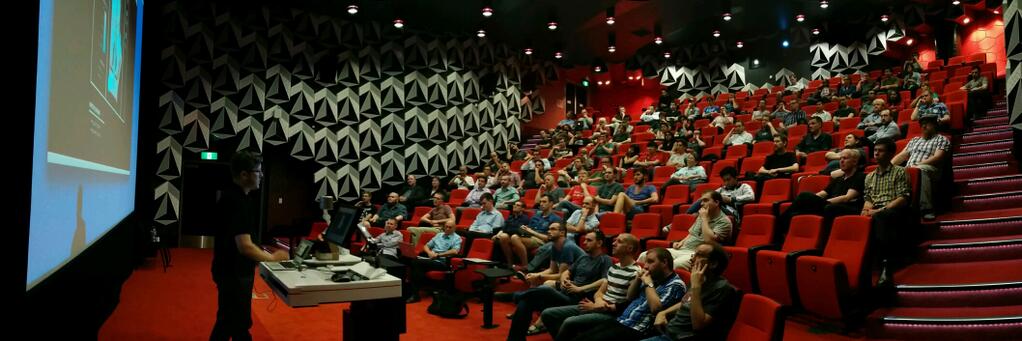 @melbournecocoa Photo of RMIT Lecture Theatre