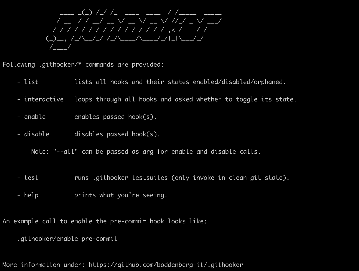 example output of test suites