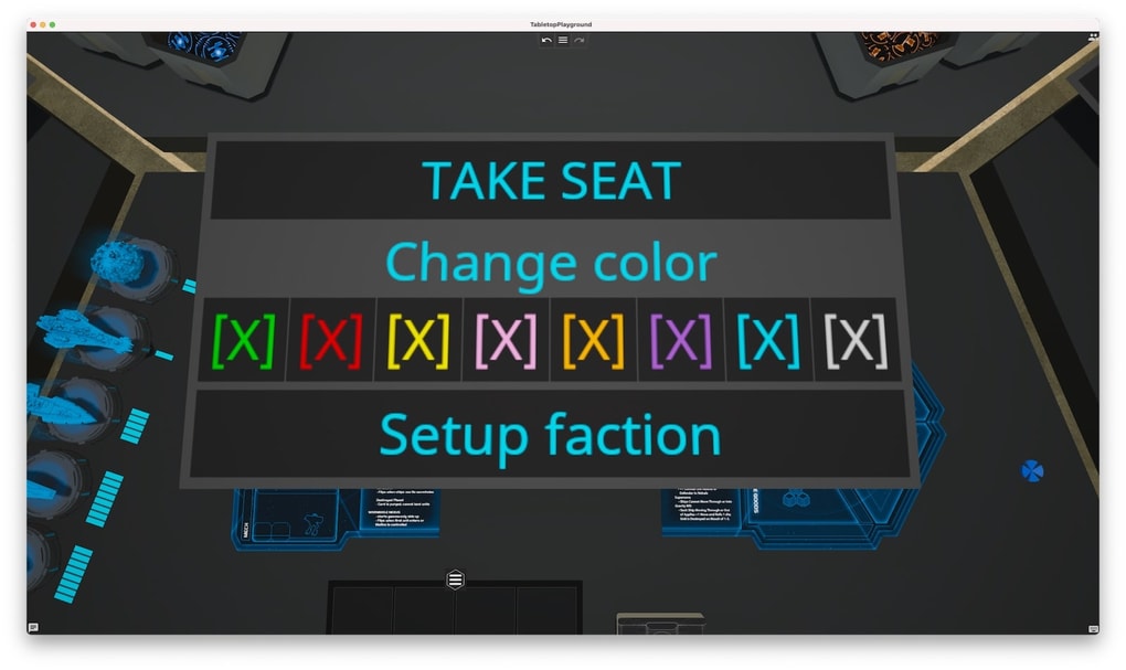 take seat ui