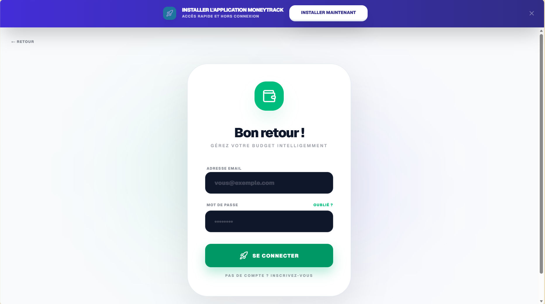 MoneyTrack