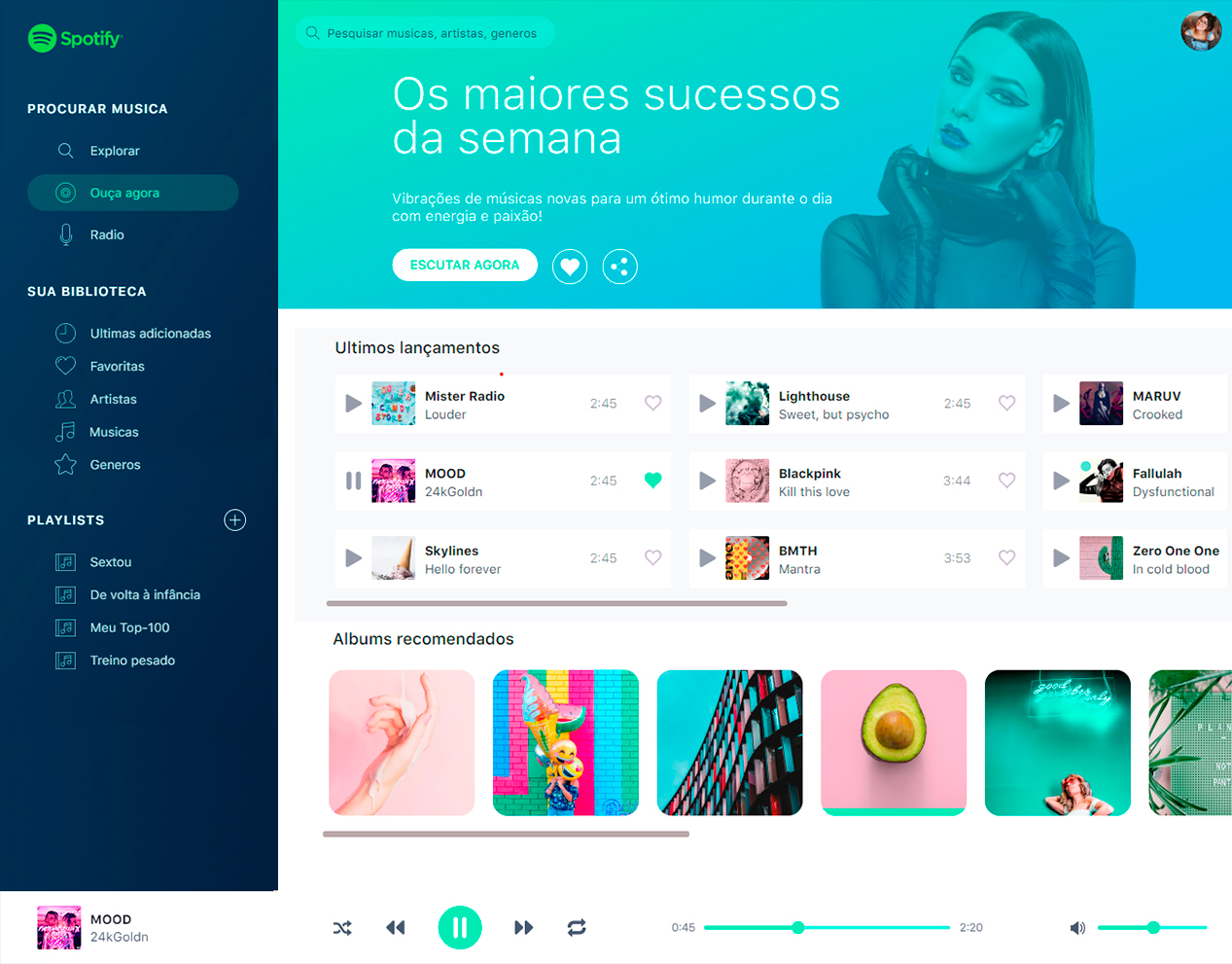 Spotify Redesign