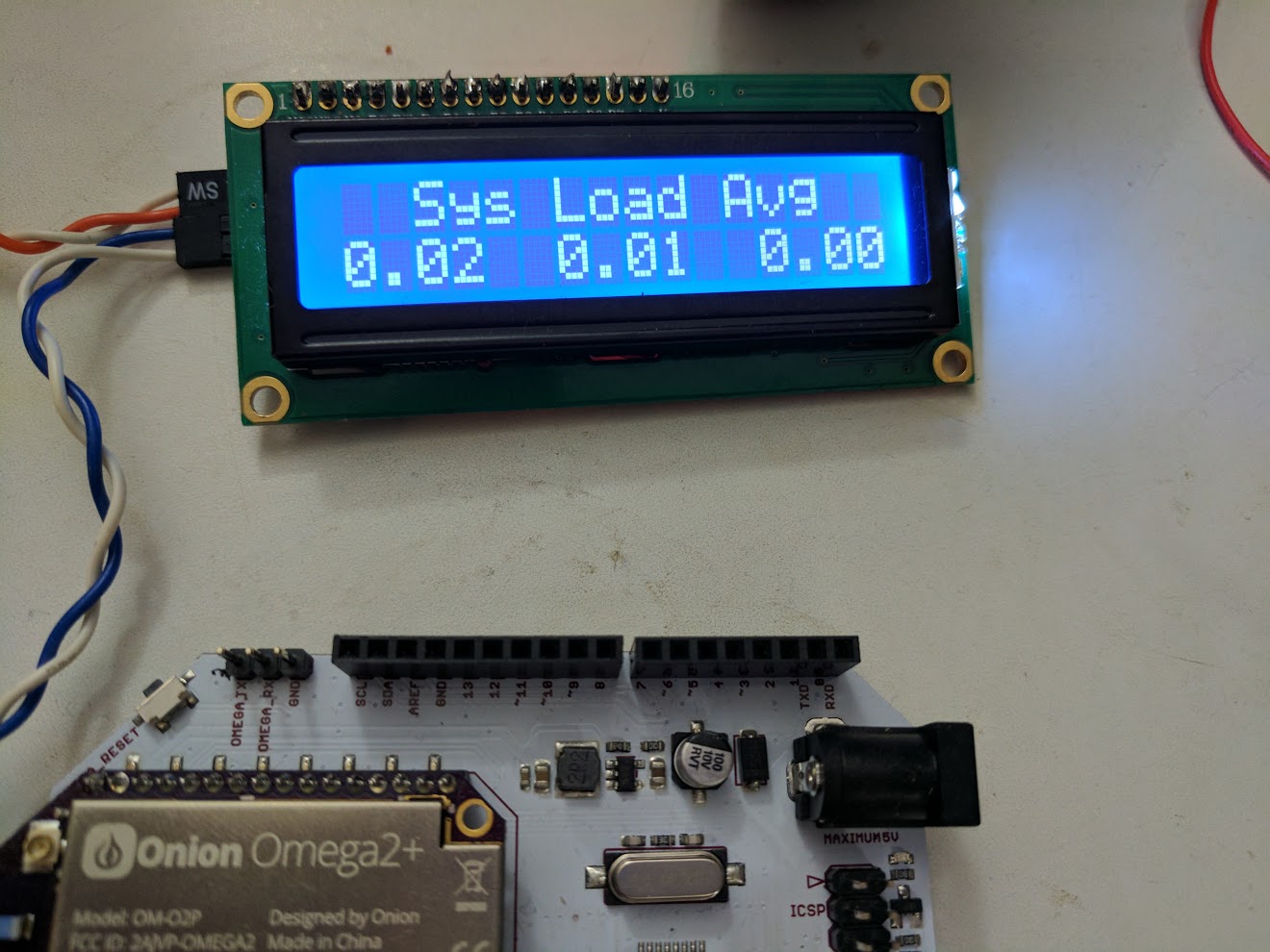 Sys Load Avg Display