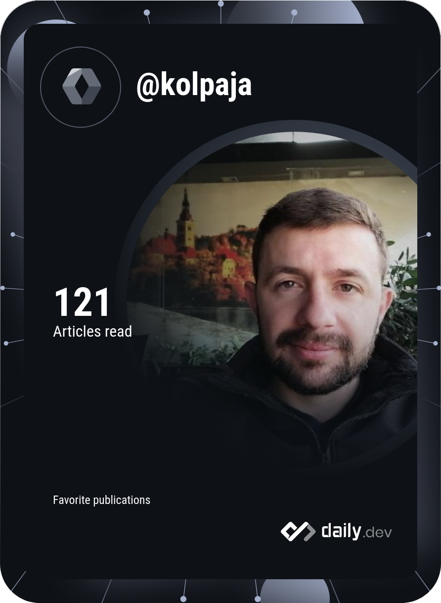 Sokol Paja's Dev Card