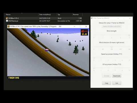 Trainer dp Deluxe Ski Jump 2 - instrukcja instalacji