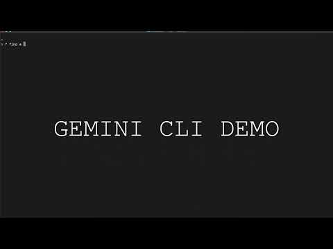 Gema CLI Demo