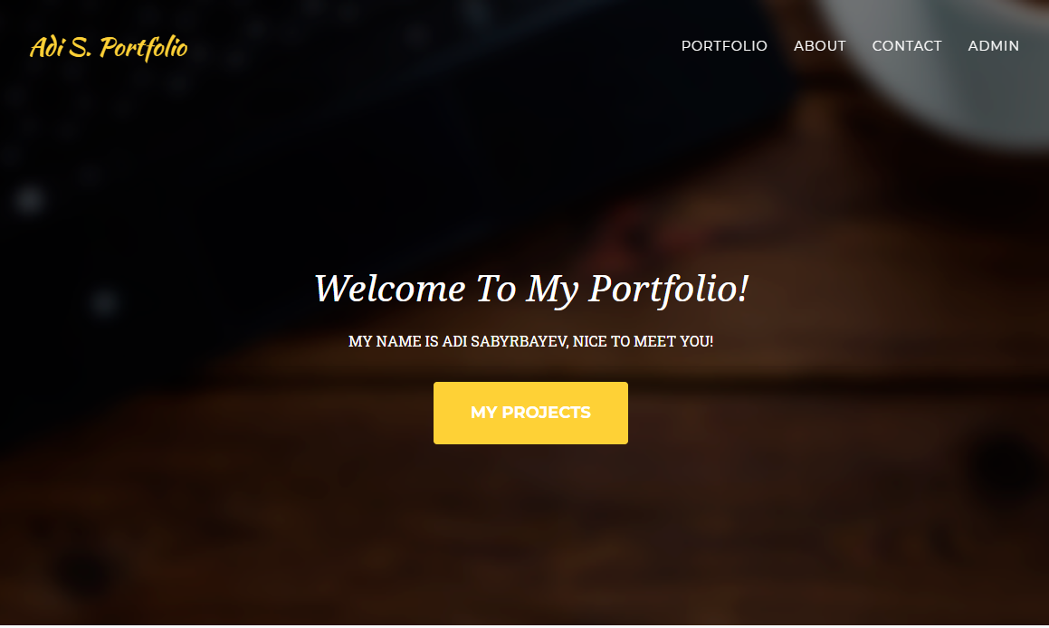 GitHub - madrigals1/portfolio: Portfolio website with DB, using PHP ...