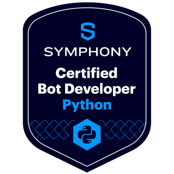 Symphony Certified Bot Developer (Python)