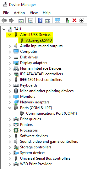 device in boot loader mode