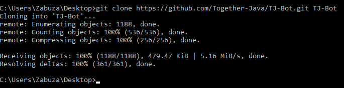 git clone command line