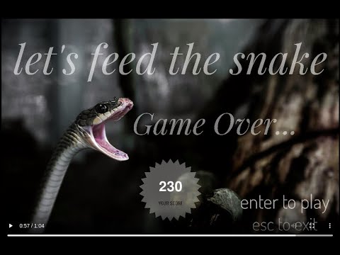 Python Snake game 