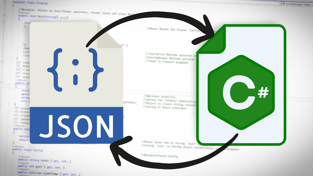 C# Json Konvertieren, Lesen und Speichern - Tutorial