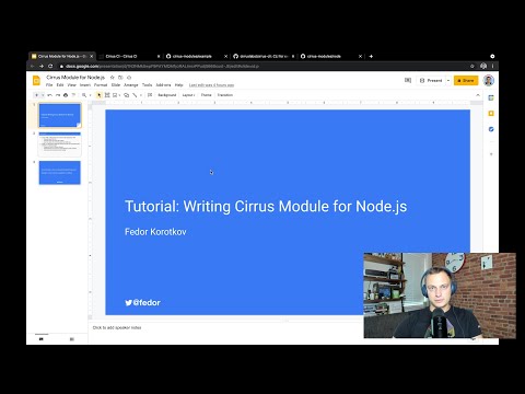 Writing Cirrus Module for Node.js in Starlark