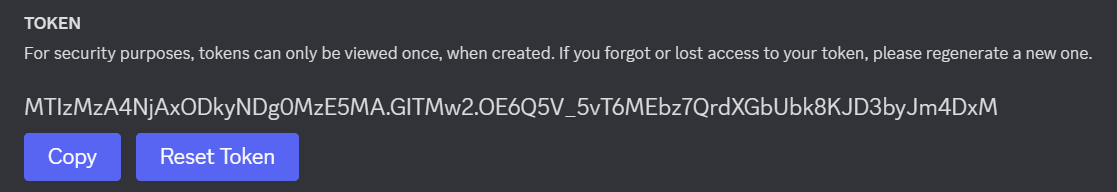 Discord Token