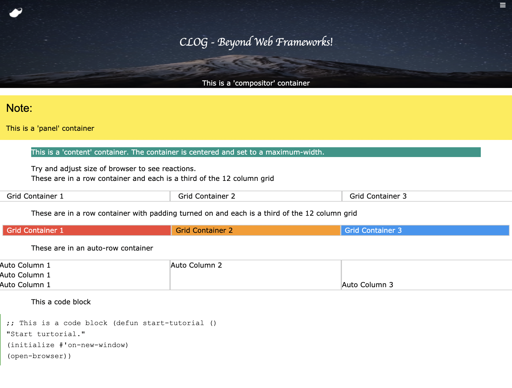 Image of clog-web-containers