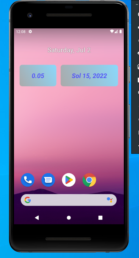 light theme widgets