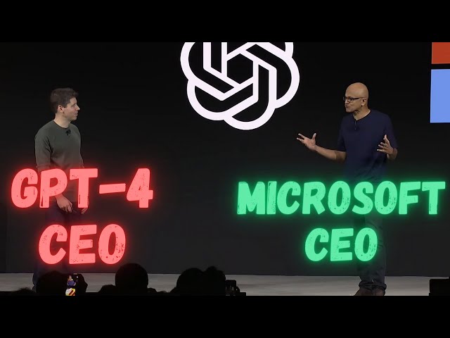 Satya Nadella (CEO Of Microsoft) Speech In OpenAI DevDay With Sam Altman (CEO Of OpenAI) - Part 3