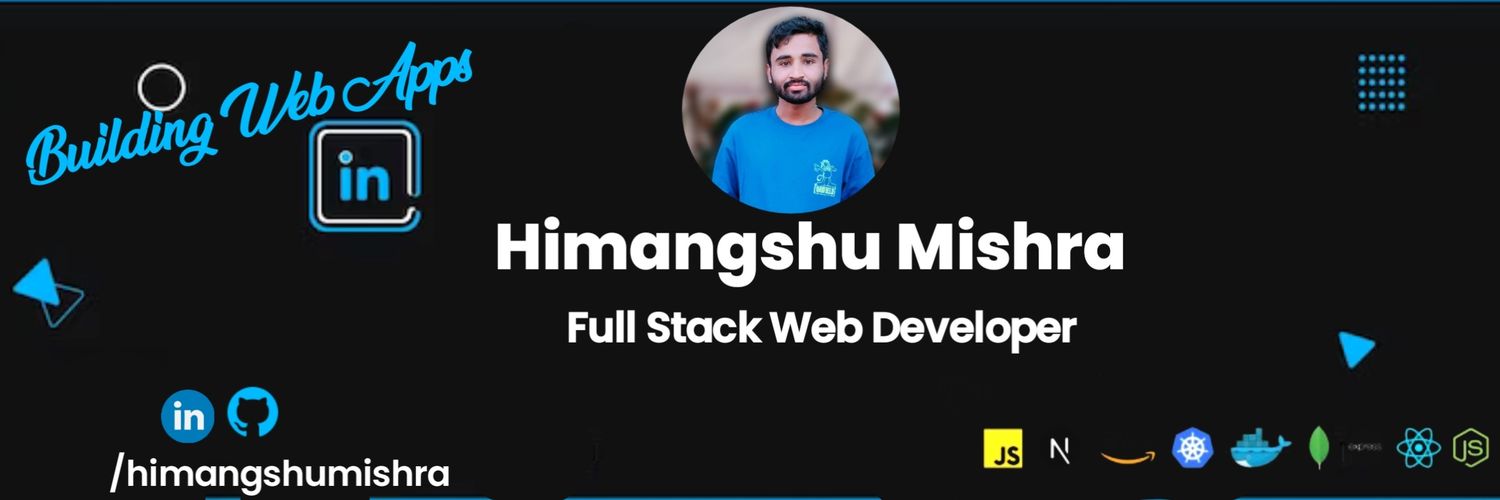 An image from @himangshumishra's linkedin profile, which is a link to view his full profile