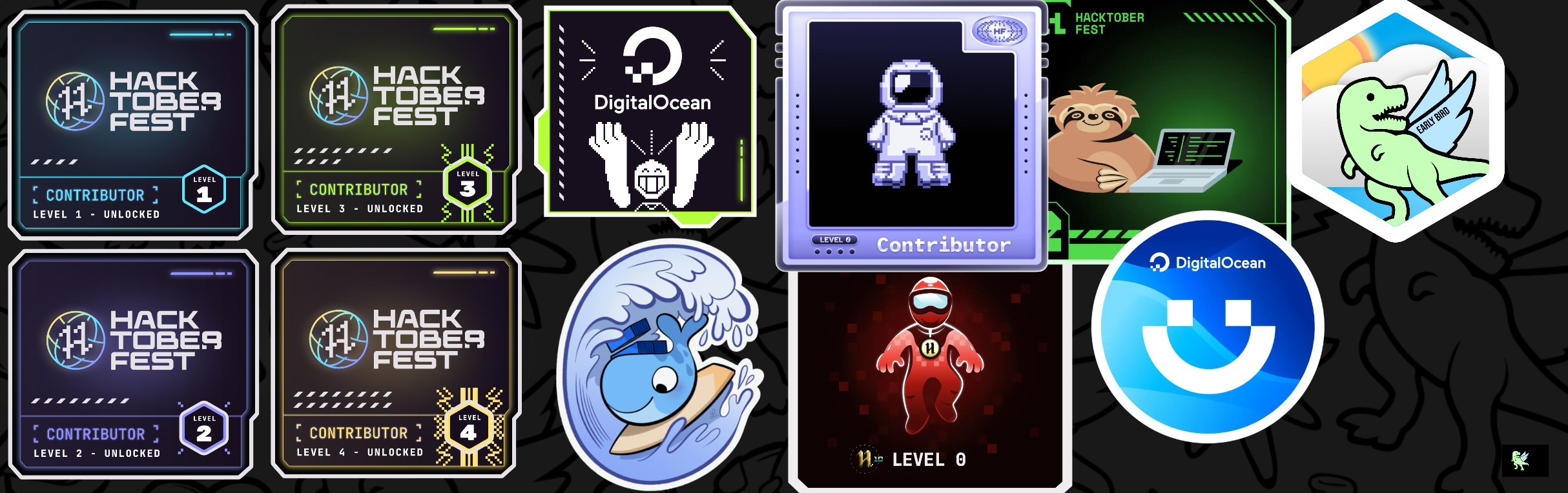 @ayushmorbar's Holopin board