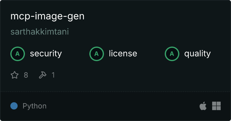 Image Generation Server MCP server