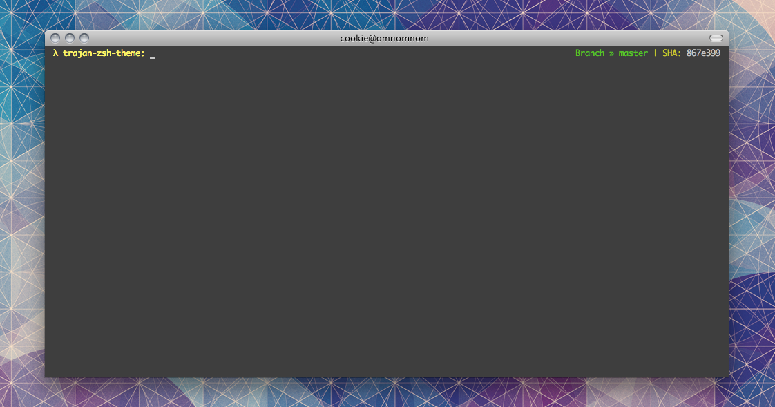 trajan-zsh-theme