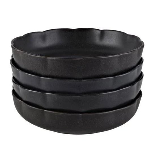 beautiful-scallop-set-of-4-stoneware-pasta-bowl-black-by-drew-barrymore-1