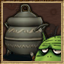 Trode and alchemy pot
