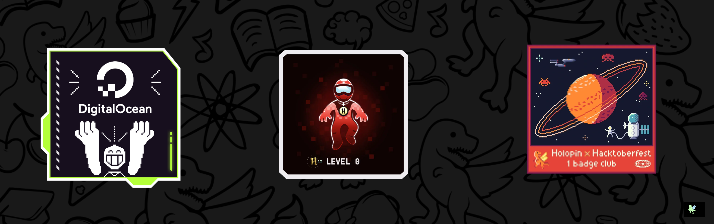 An image of @waw1311's Holopin badges, which is a link to view their full Holopin profile